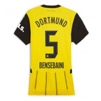 Maglie da calcio Borussia Dortmund Ramy Bensebaini #5 Prima Maglia Femminile 2024-25 Manica Corta